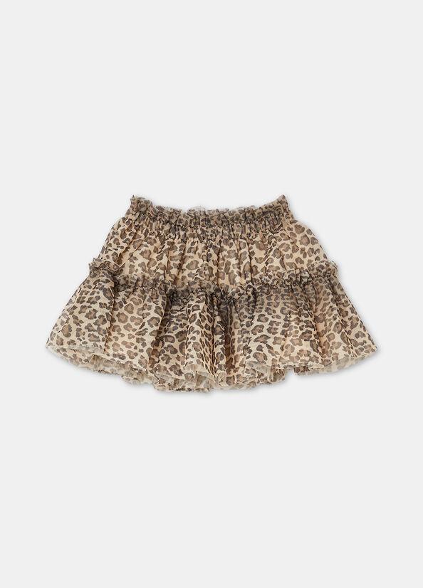 gonna in tulle animalier KF5103J6597 09155 LIU JO JUNIOR 