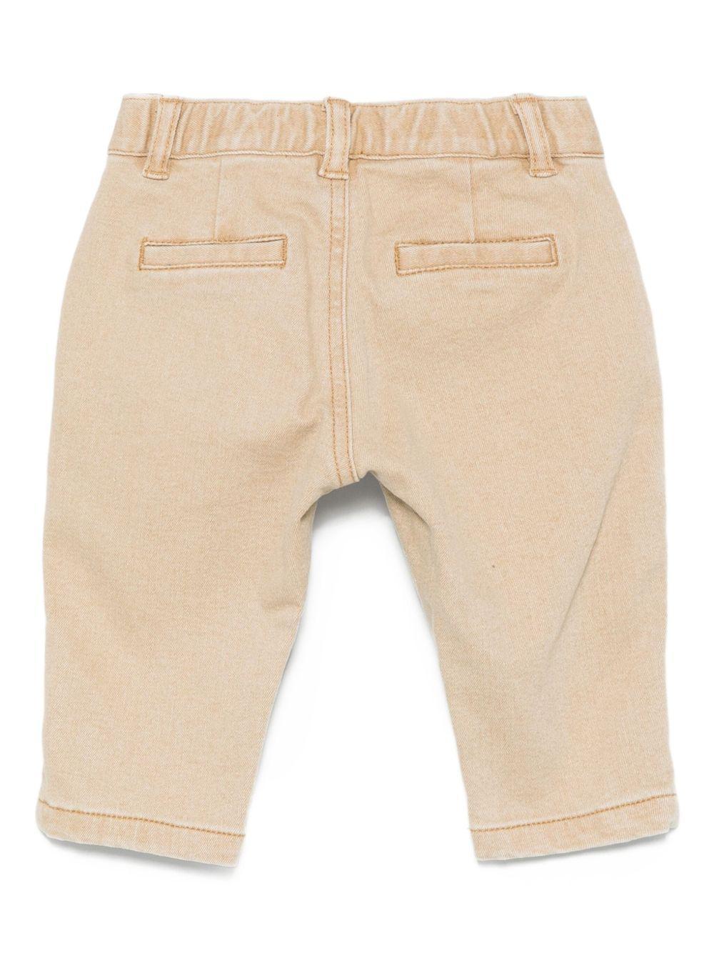 Pantalone con patch MUP05LLXE61 20404 MOSCHINO KIDS 
