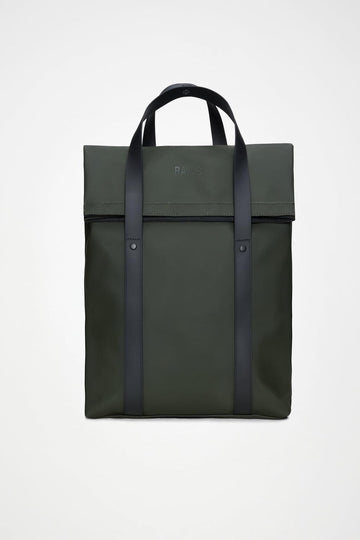 2 way tote backpack 12940 GREEN RAINS 