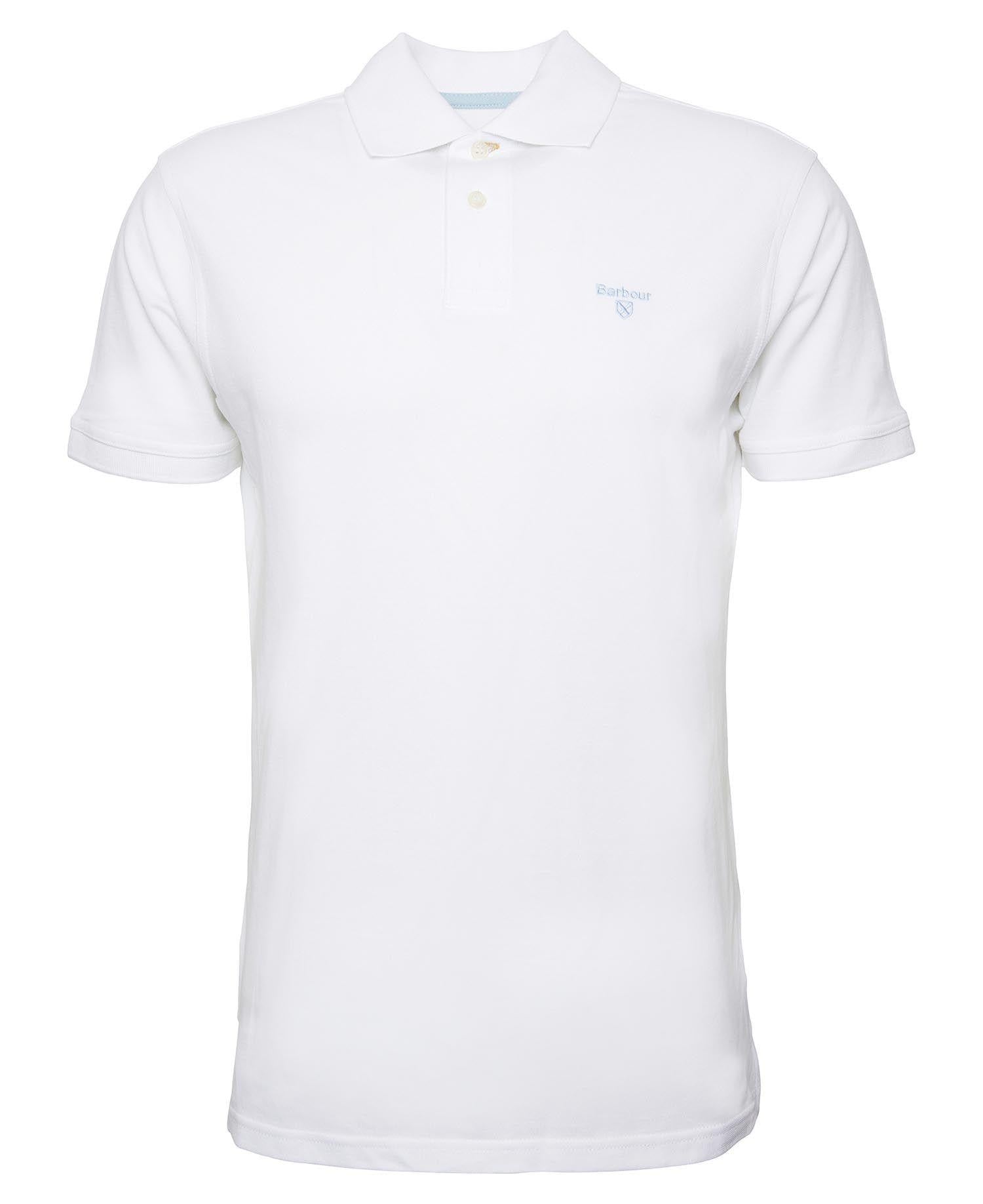 polo sports con logo MML1367 WH11 BARBOUR 