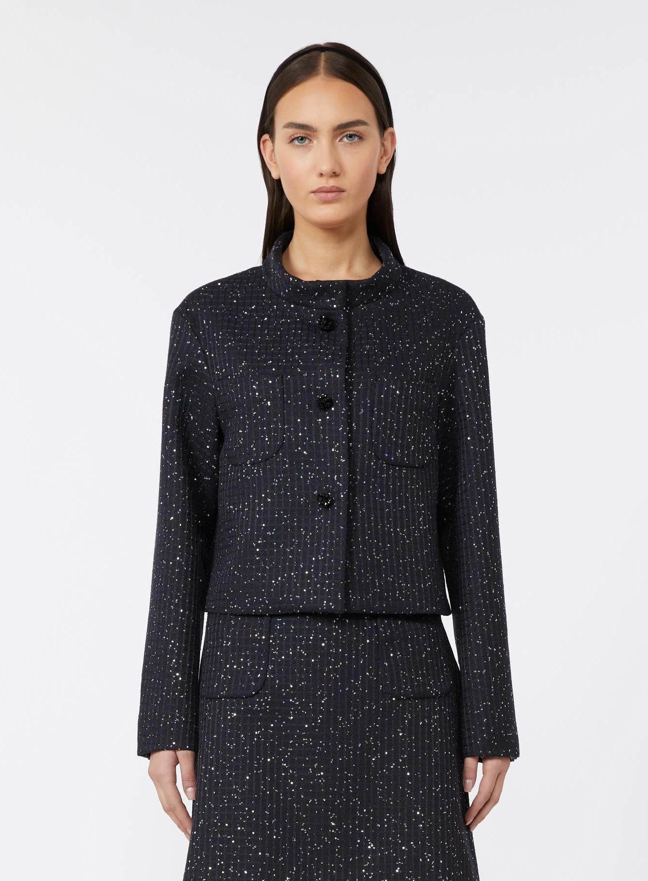 giacca in lana con pailettes UOMO 002 MAXMARA STUDIO 
