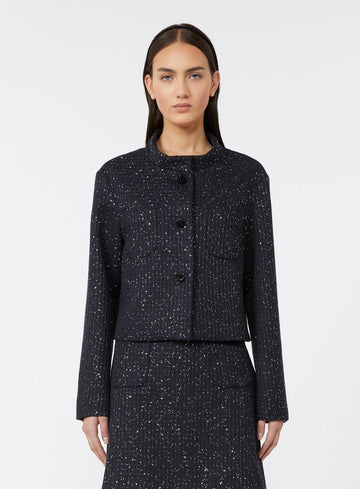 giacca in lana con pailettes UOMO 002 MAXMARA STUDIO 