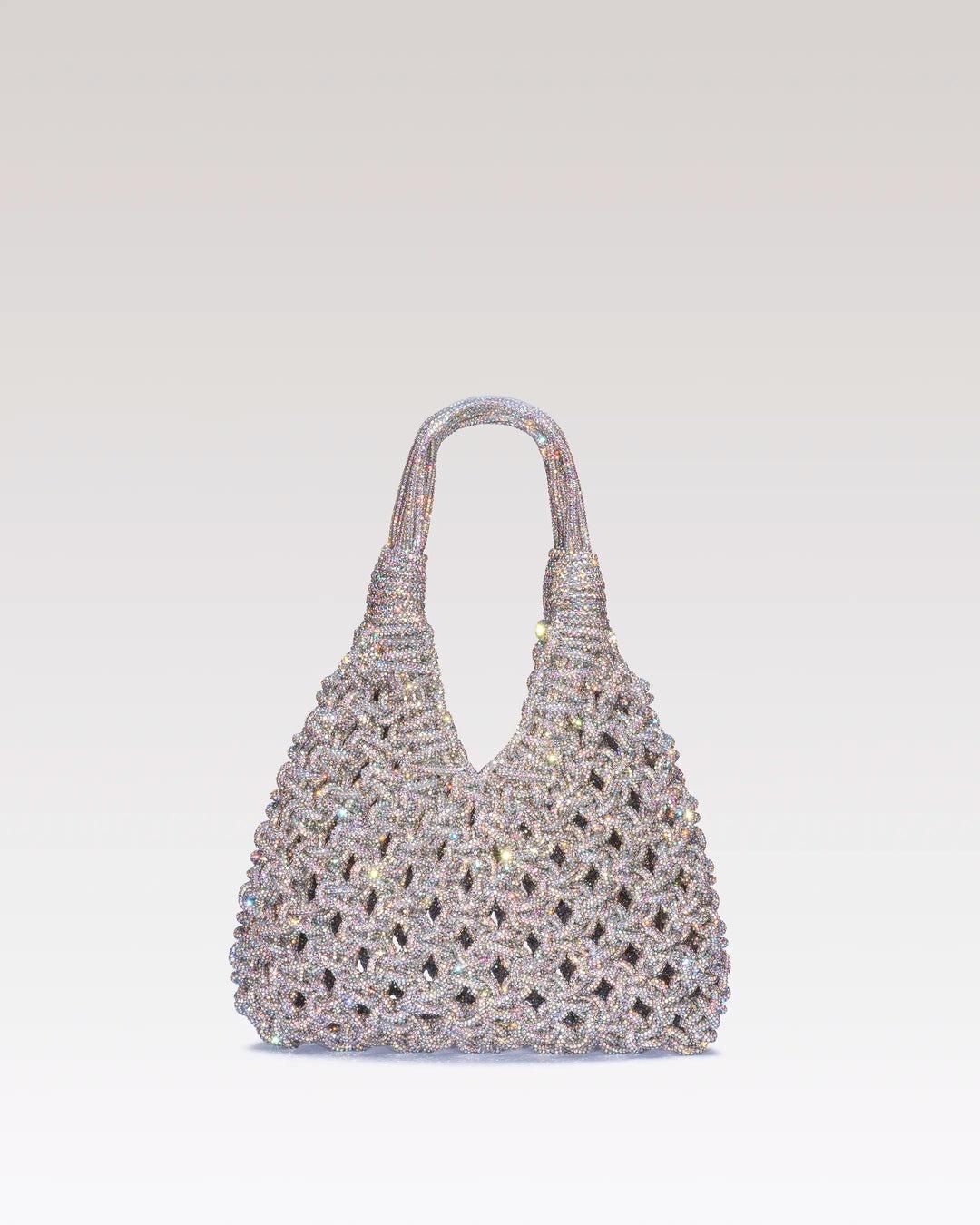 borsa vannifique cristalli VANNIFIQUE AURORA BOREALE HIBOURAMA 