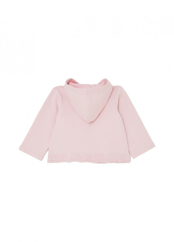 felpa full zip e cappuccio HA6025FS090 P9429 LIU JO JUNIOR 