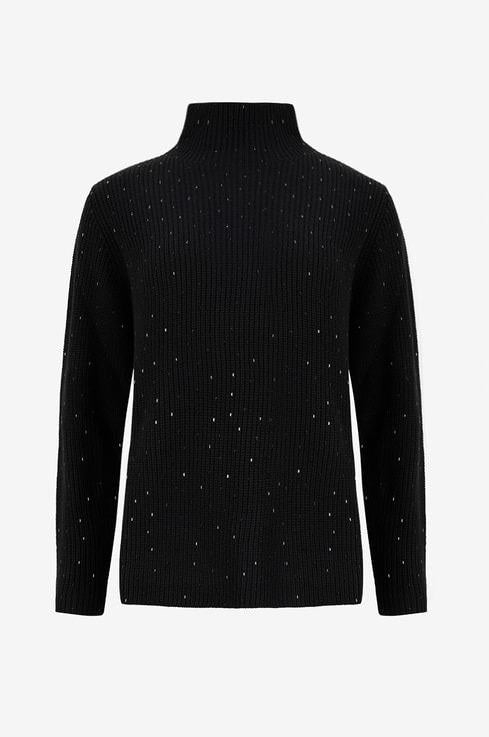 maglione in lana con strass KASTEL 005 MARINA RINALDI 