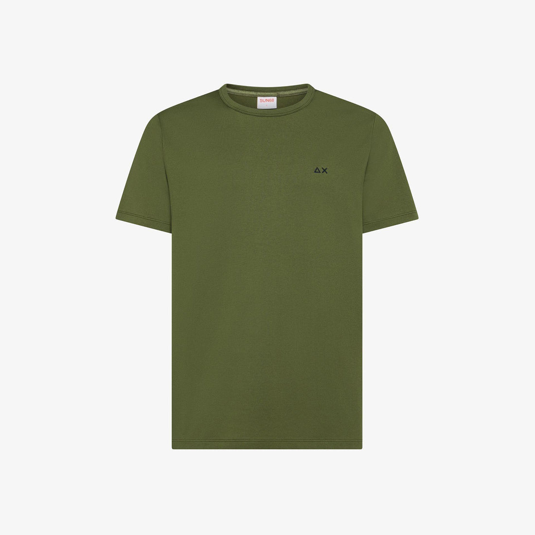 t-shirt jersey mercerized T36127 VERDE SUN68 