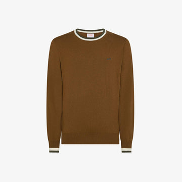 maglione con contrasti K45145 93 SUN68 