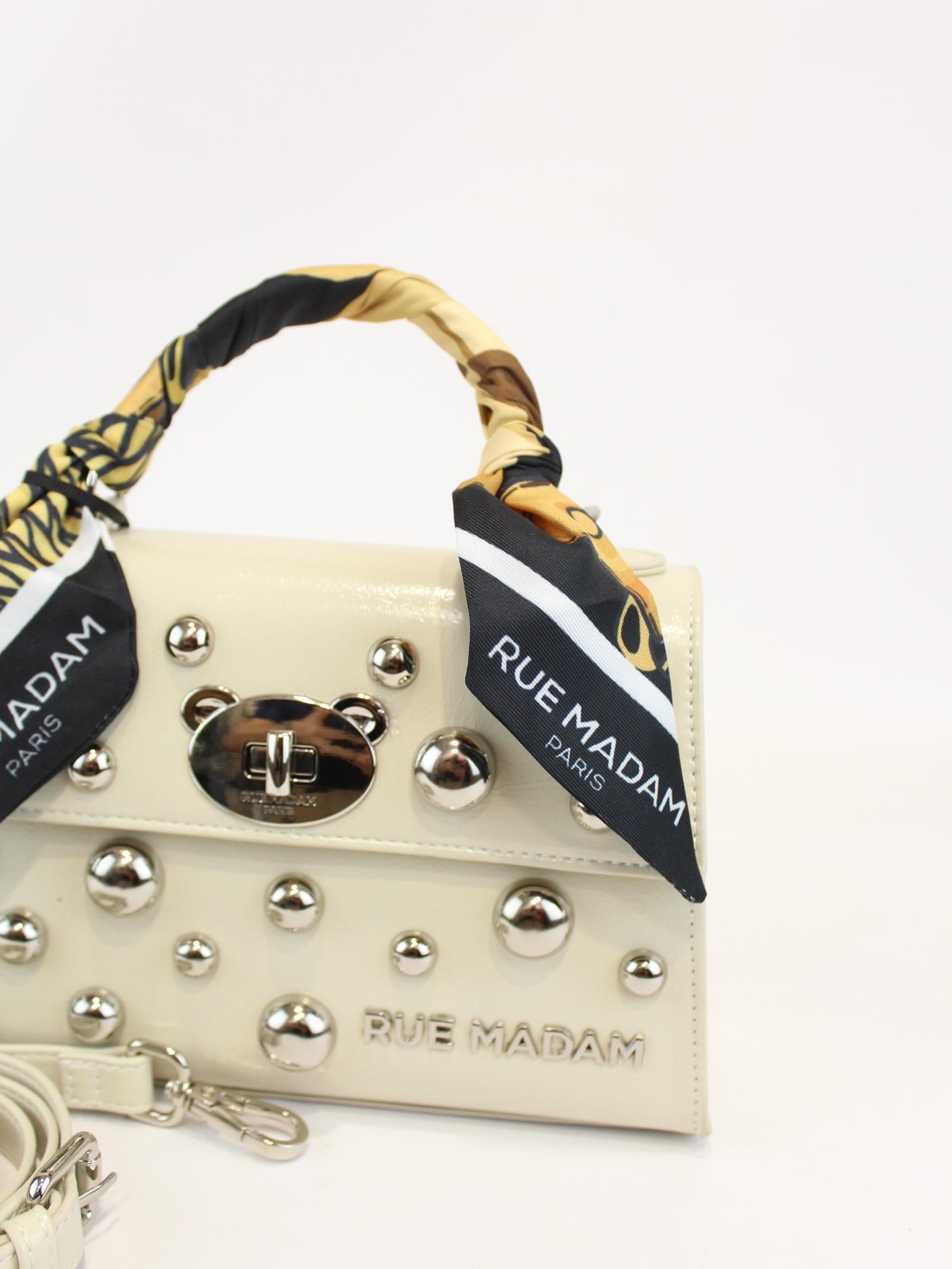 borsa mini teddy studs 1519 OFF WHITE RUE MADAM PARIS 