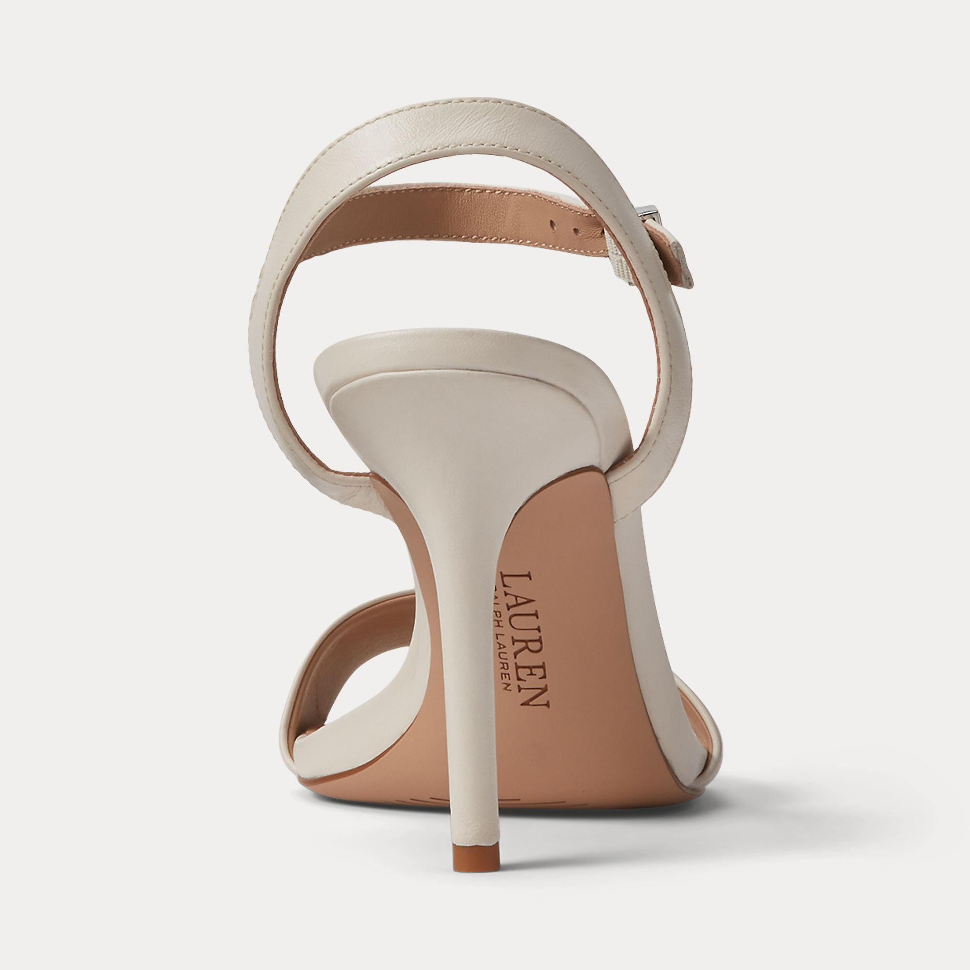 sandalo in pelle gwen 802-940727 005 LAUREN RALPH LAUREN 