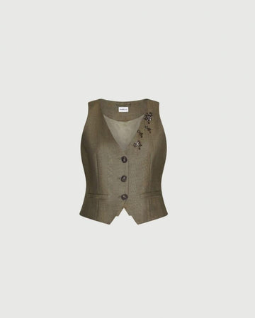 gilet con scollo a V CANTICO 002 MARella 