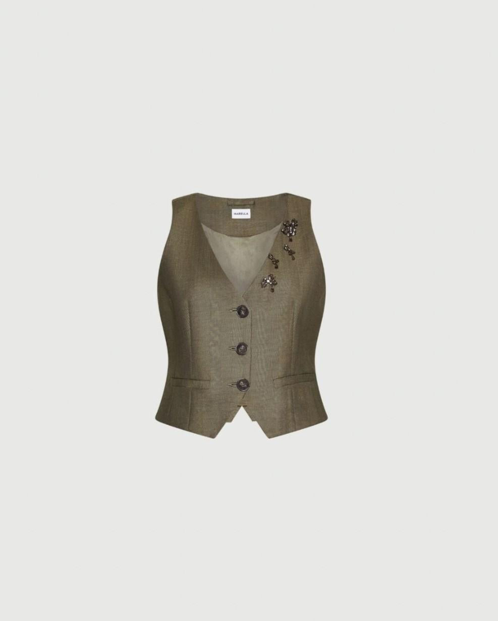 gilet con scollo a V CANTICO 002 MARella 