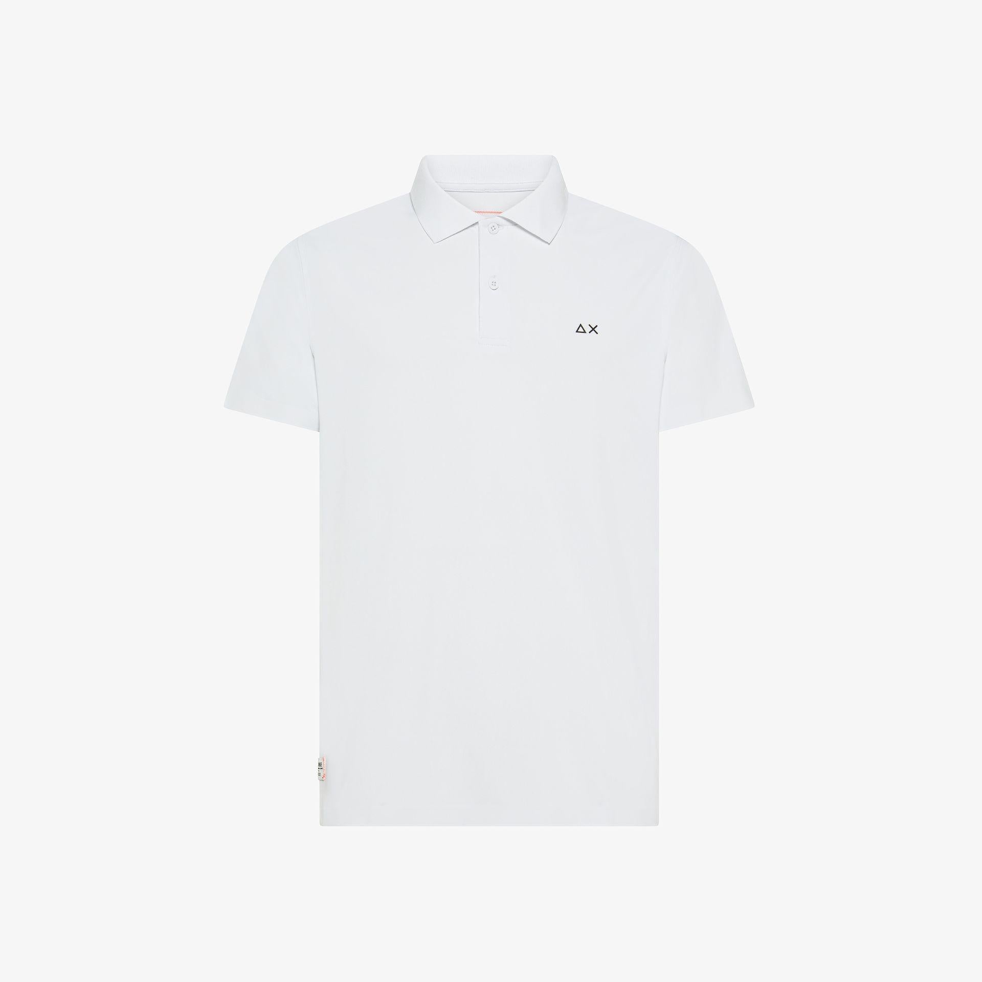 polo piquet tech A36143 BIANCO SUN68 