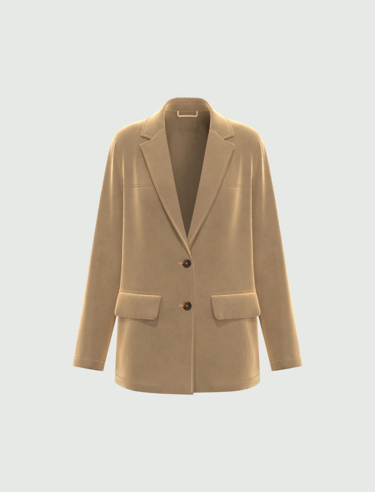 giacca in finish vellutato EMMCERCHIO 001 EMME MARELLA 