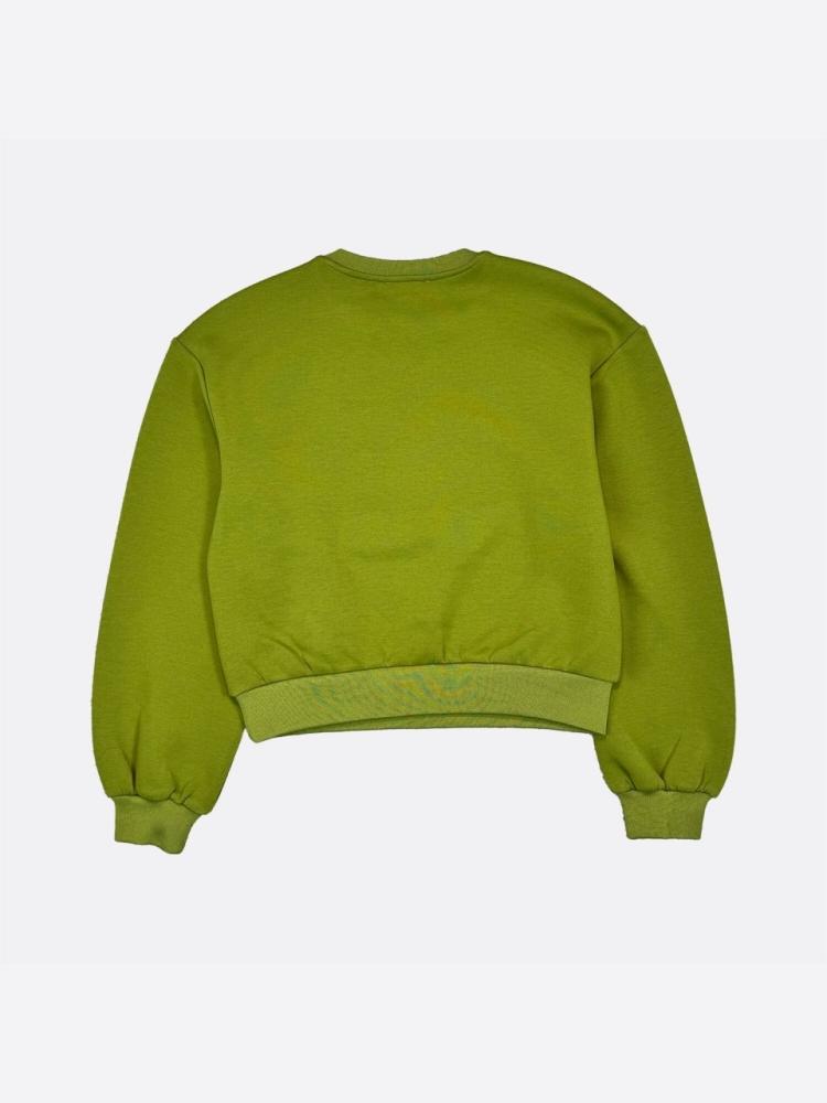 felpa con logo in rilievo 252GJ205M 12576 TWINSET GIRL 