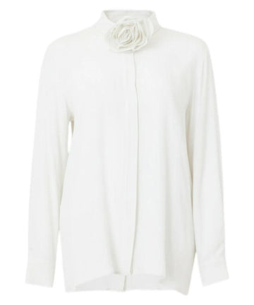 camicia con fiore collo MLLCALCA 001 MARella 