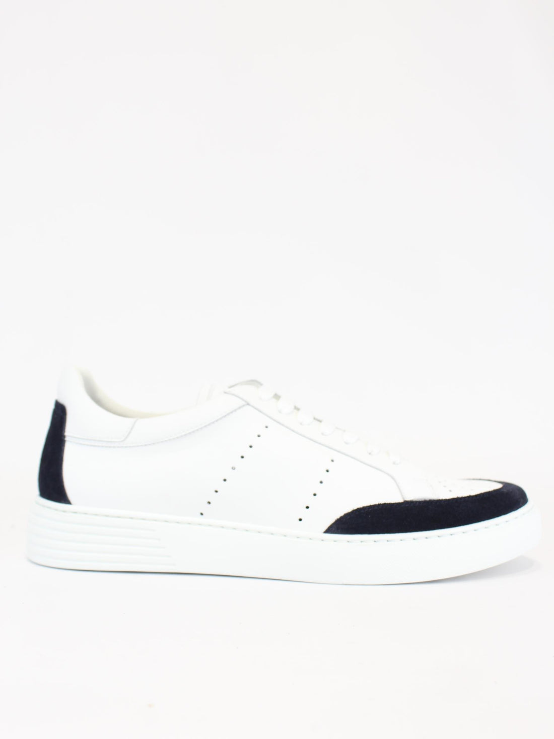 sneakers con dettaglio camoscio 1017 FLORENCE BLU ROSSI 