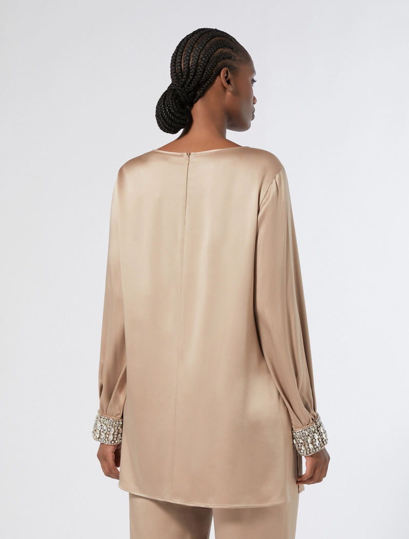 blusa envers satin LIGURIA012 MARINA RINALDI