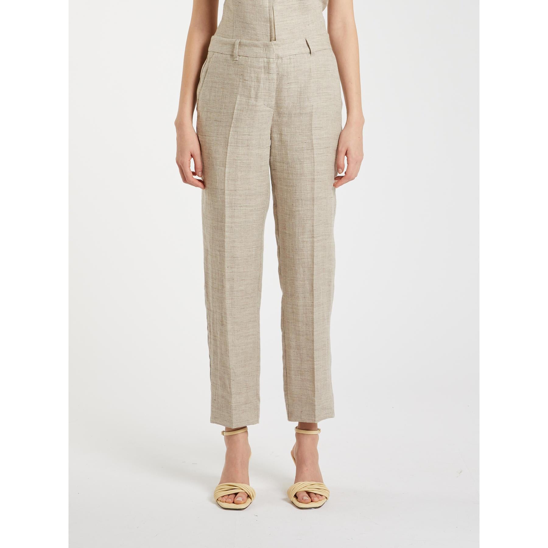pantalone in lino PERUGIA 002 MARella 
