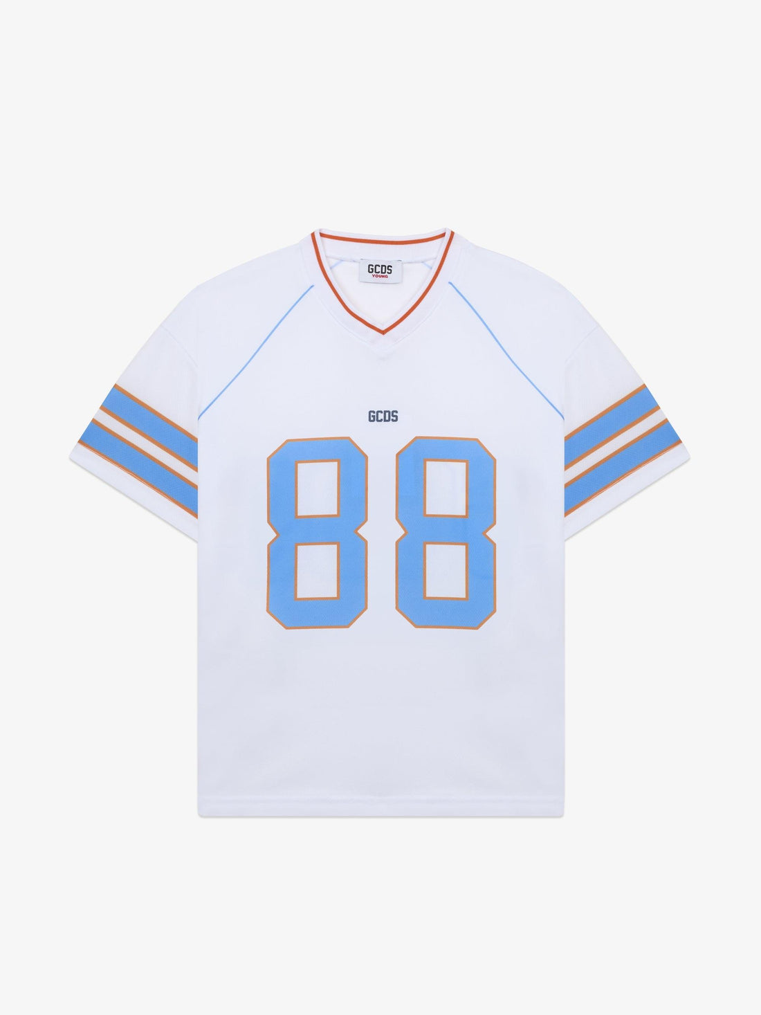 t-shirt loose soccer C1BJQC709J 100 GCDS 