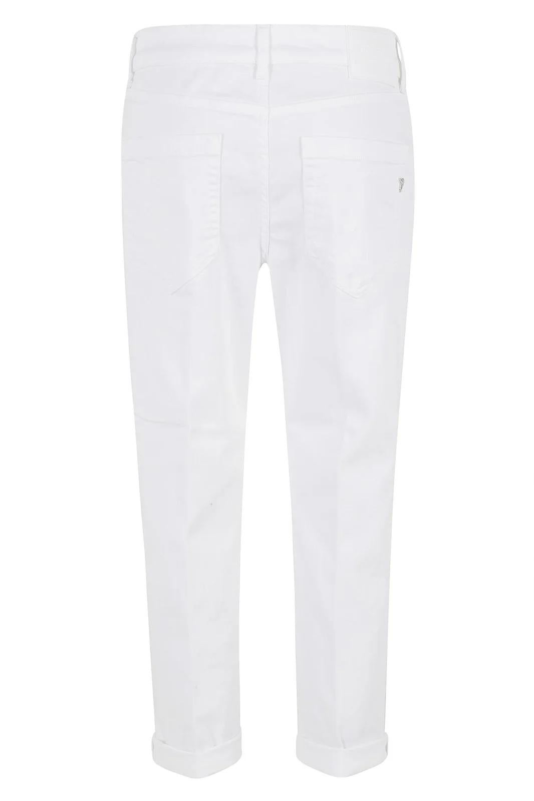 Pantalone koons con bottone gioiello DP268BBS0030DPTD 000 DONDUP 