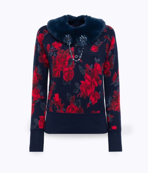 maglia reversibile RF5191MA98O P9089 Blugirl 