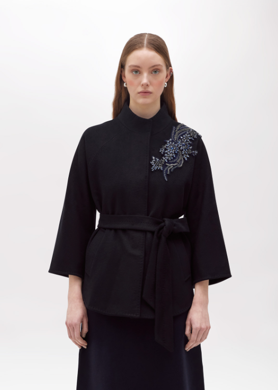 cappotto corto in panno RF5243T221A 93812 Blugirl 