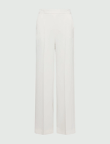MARella pantalone a vita alta Bianco