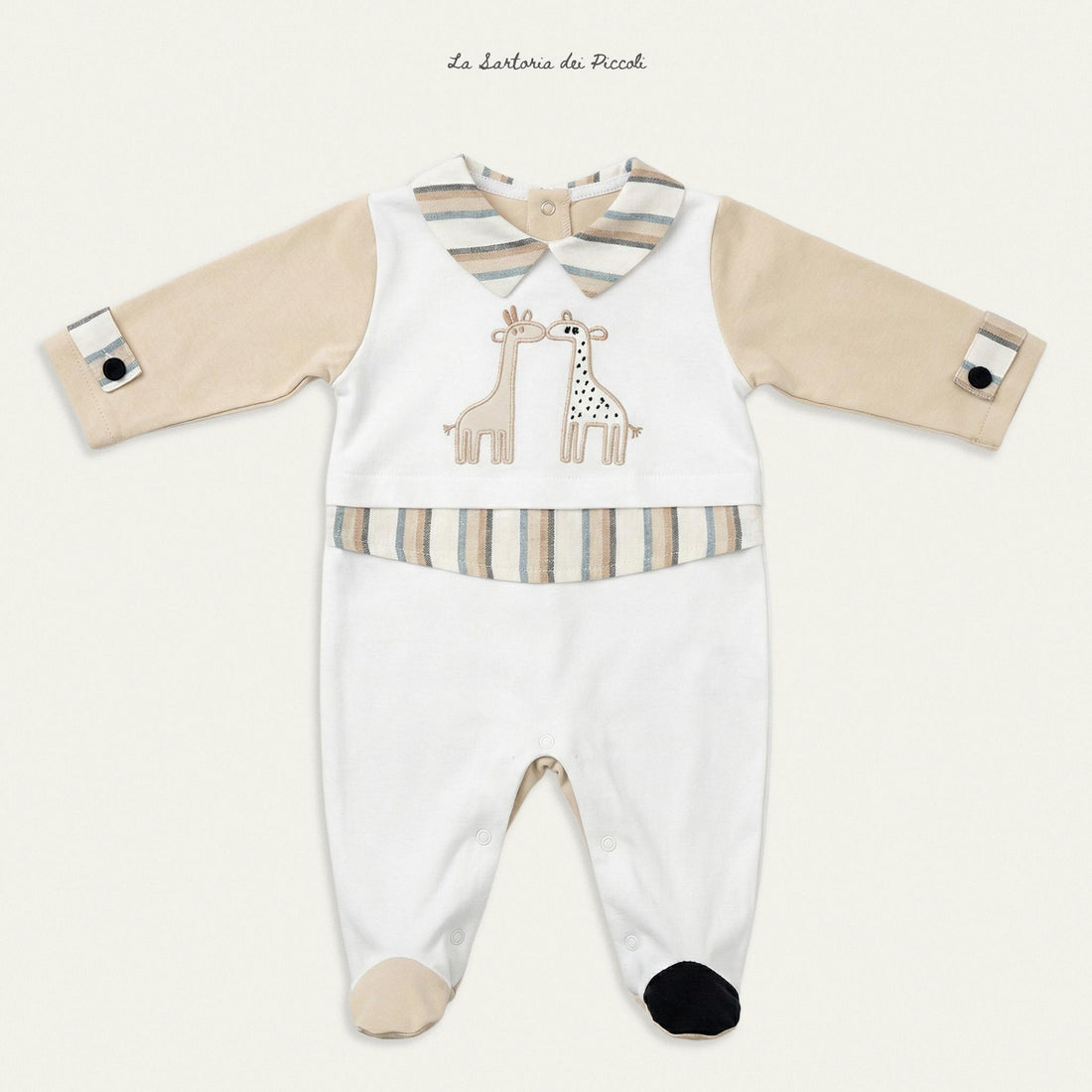 Tutina Giraffa LT1201 BEIGE LA SARTORIA DEI PICCOLI 
