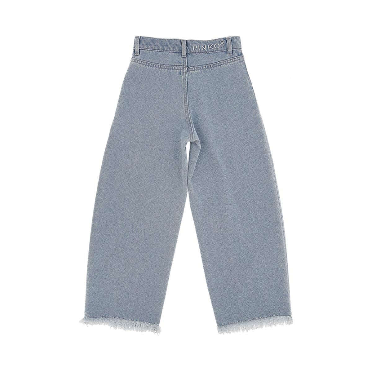 jeans con tasche sul davanti KFPA048 DFD031 4099 PINKO 