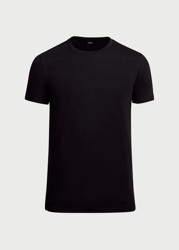 T-shirt iconic con logo M000P204SHORTLOGO BLACK liU JO 