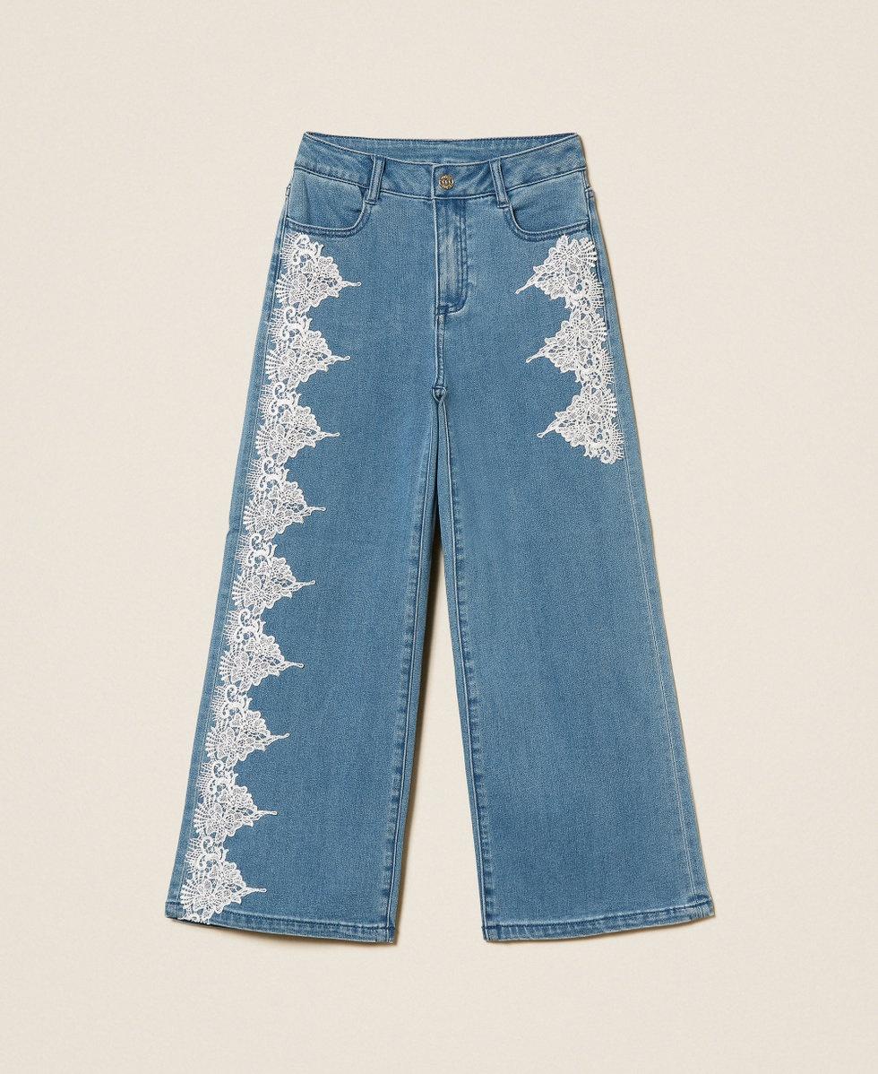 jeans pizzo 261GJ2082 03451 TWINSET GIRL 
