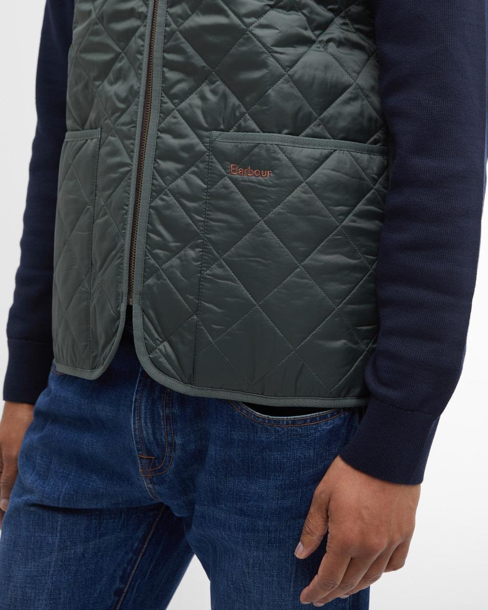 gilet trapuntato MLI0001 MLI GN92 BARBOUR 