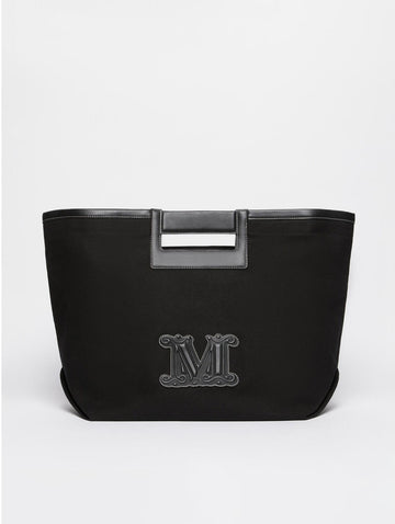 borsa in canvas BCHECRU 002 MAXMARABEACHWEAR 