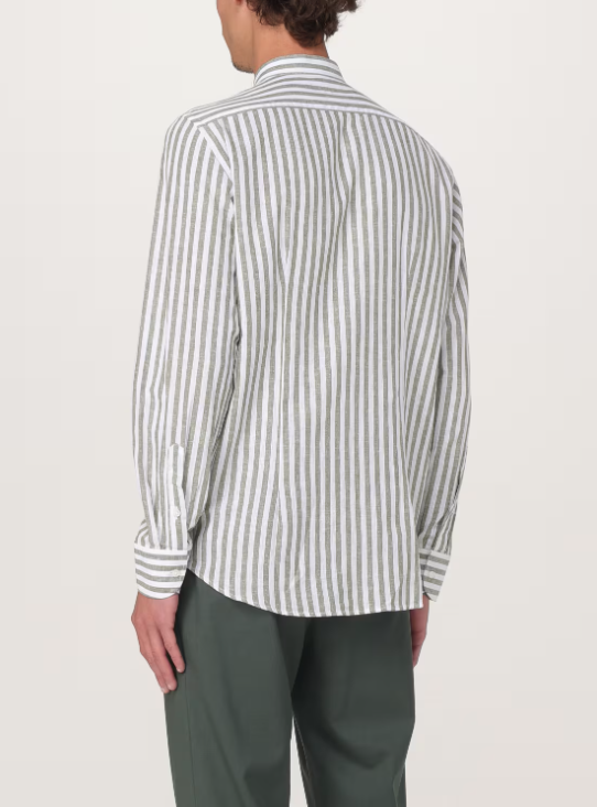 camicia alla coreana 3832E604LC 253304 37 MANUEL RITZ 