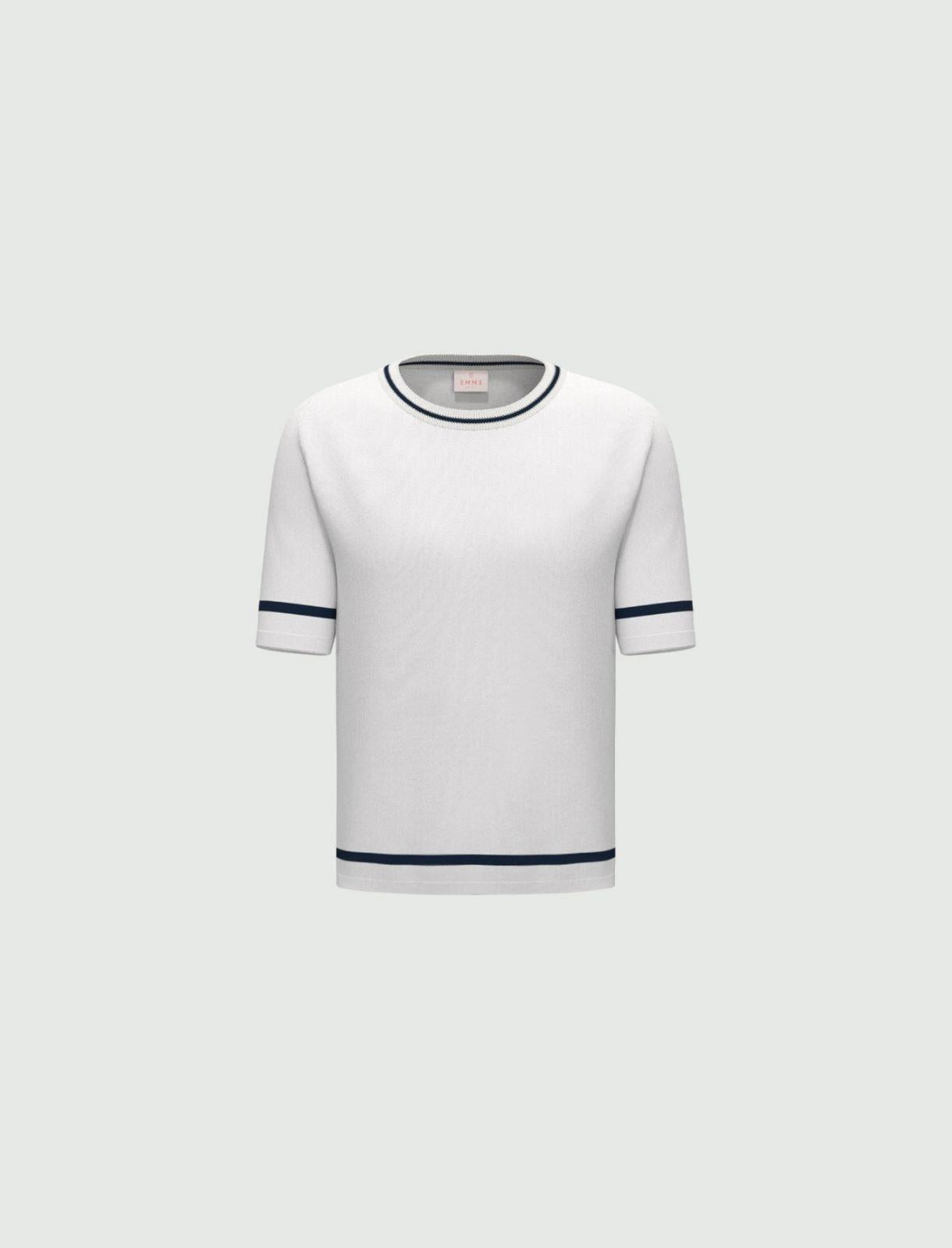 t-shirt stretch EMMBOCCALE 007 EMME MARELLA 