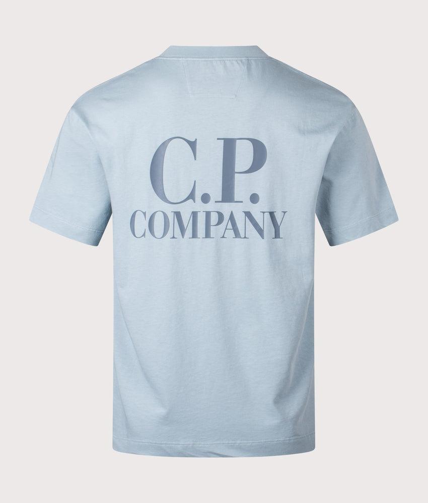 t-shirt printed graphics 20CMTS086A 005100W 809 CP COMPANY 