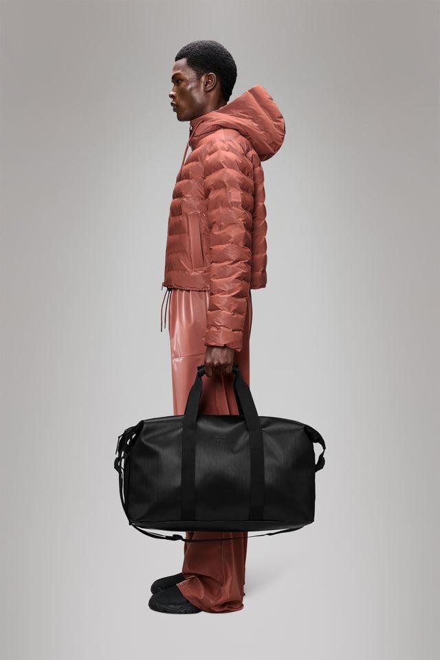 borsone hilo weekend impermeabile 14200 BLACK GRAIN RAINS 