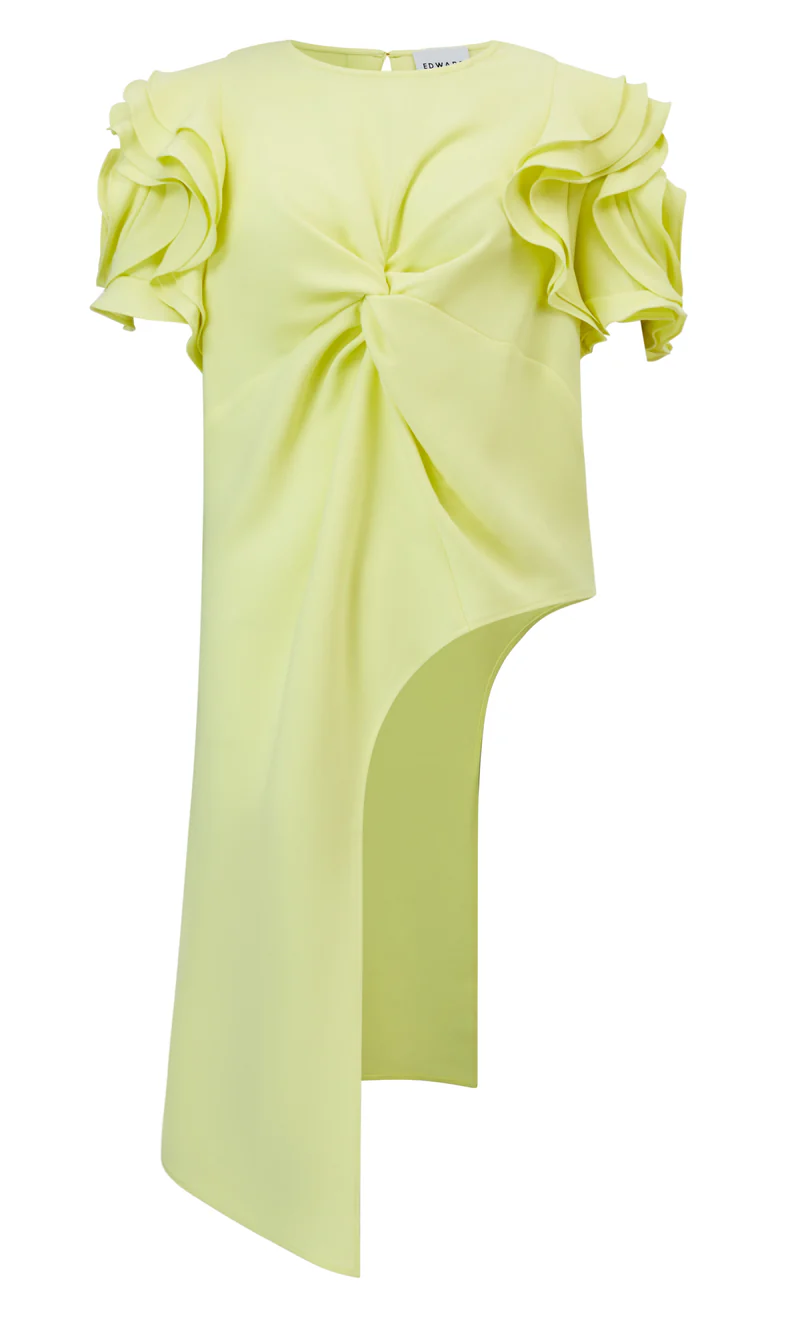 top asimmetrico 080705/830 YELLOW EDWARD ACHOUR PARIS 