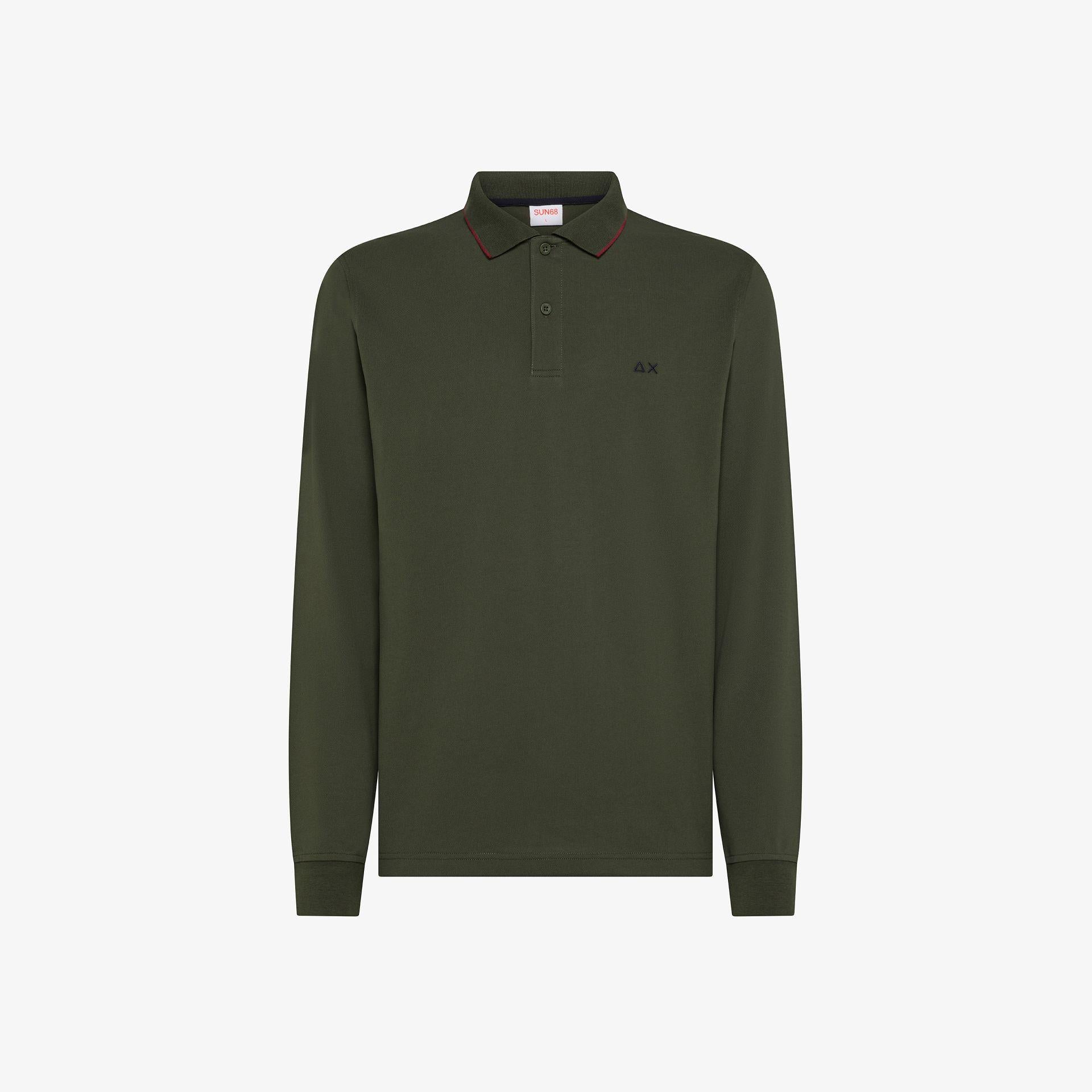 polo in piquet di cotone A45102 74 SUN68 