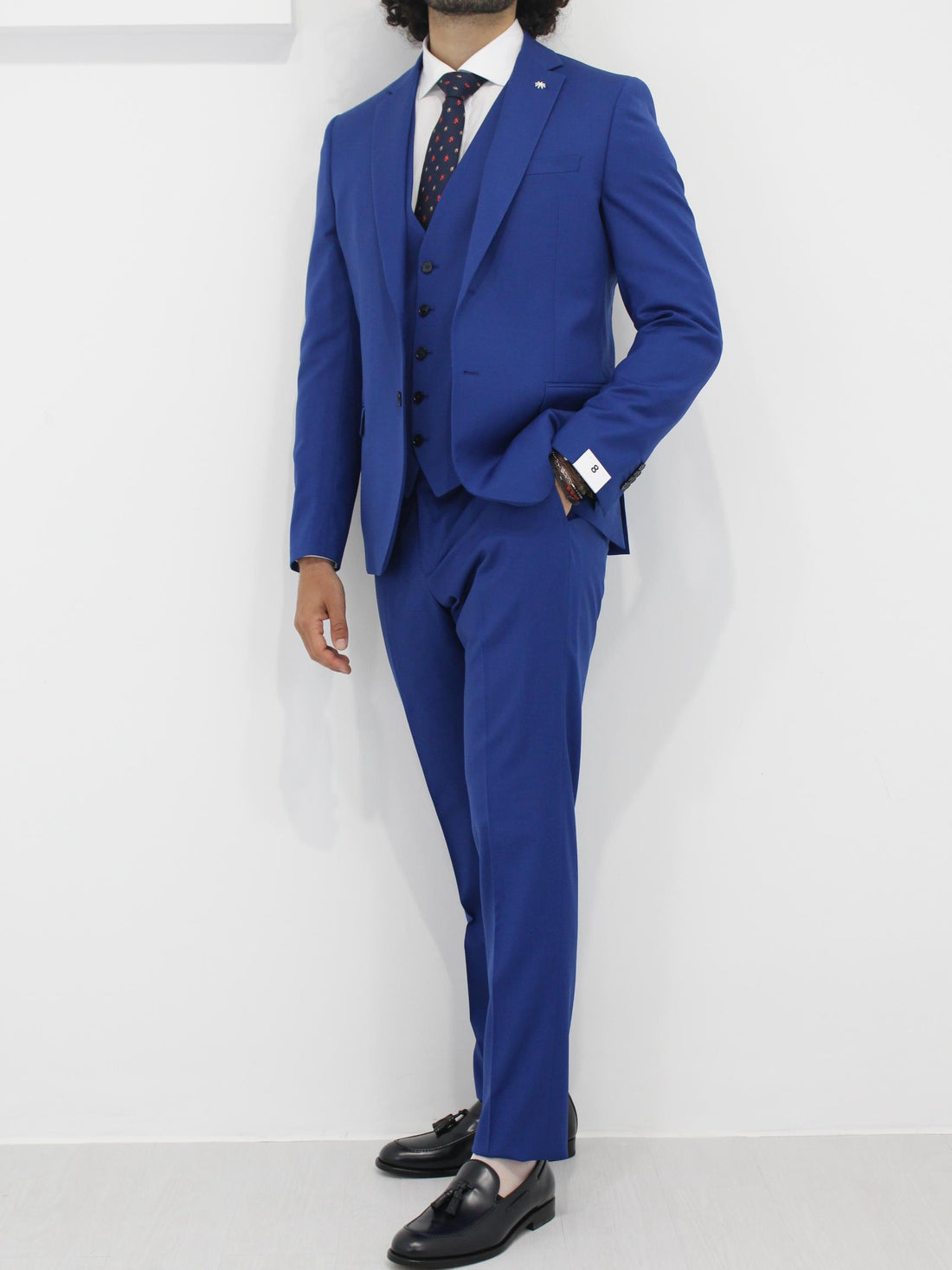 abito con gilet blu elettrico 3432AW3318 230000 88 MANUEL RITZ 