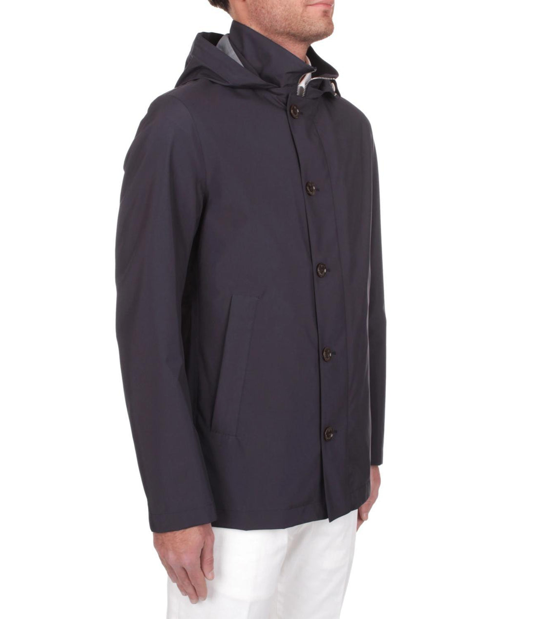 giubbino monopetto in tessuto tecnico S10MUCT778 160-89 MONTECORE 