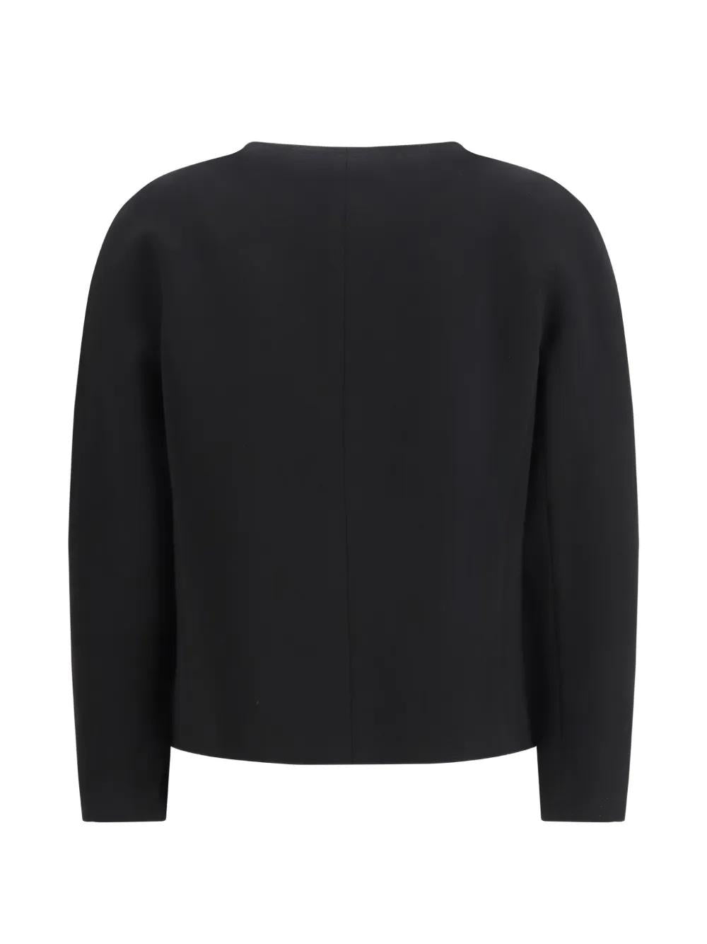 giacca corta doppiopetto MSTOMBROSA 005 MAXMARA BLACK DRESS 