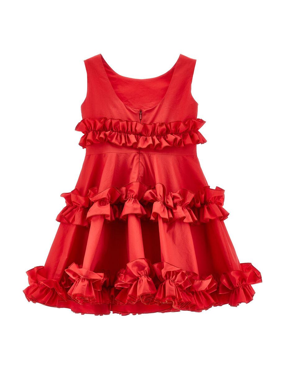 abito con rouches 11E910 5116 0044 MONNALISA 