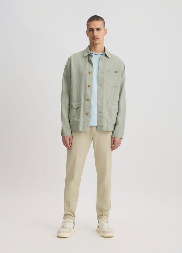 field jacket in lino QA5059T4346 76206 liU JO 