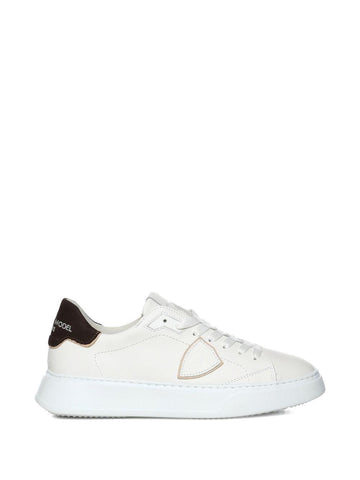 sneakers logata BTLU VU01 BLANC BRUN VU01 PHILIPPE MODEL 
