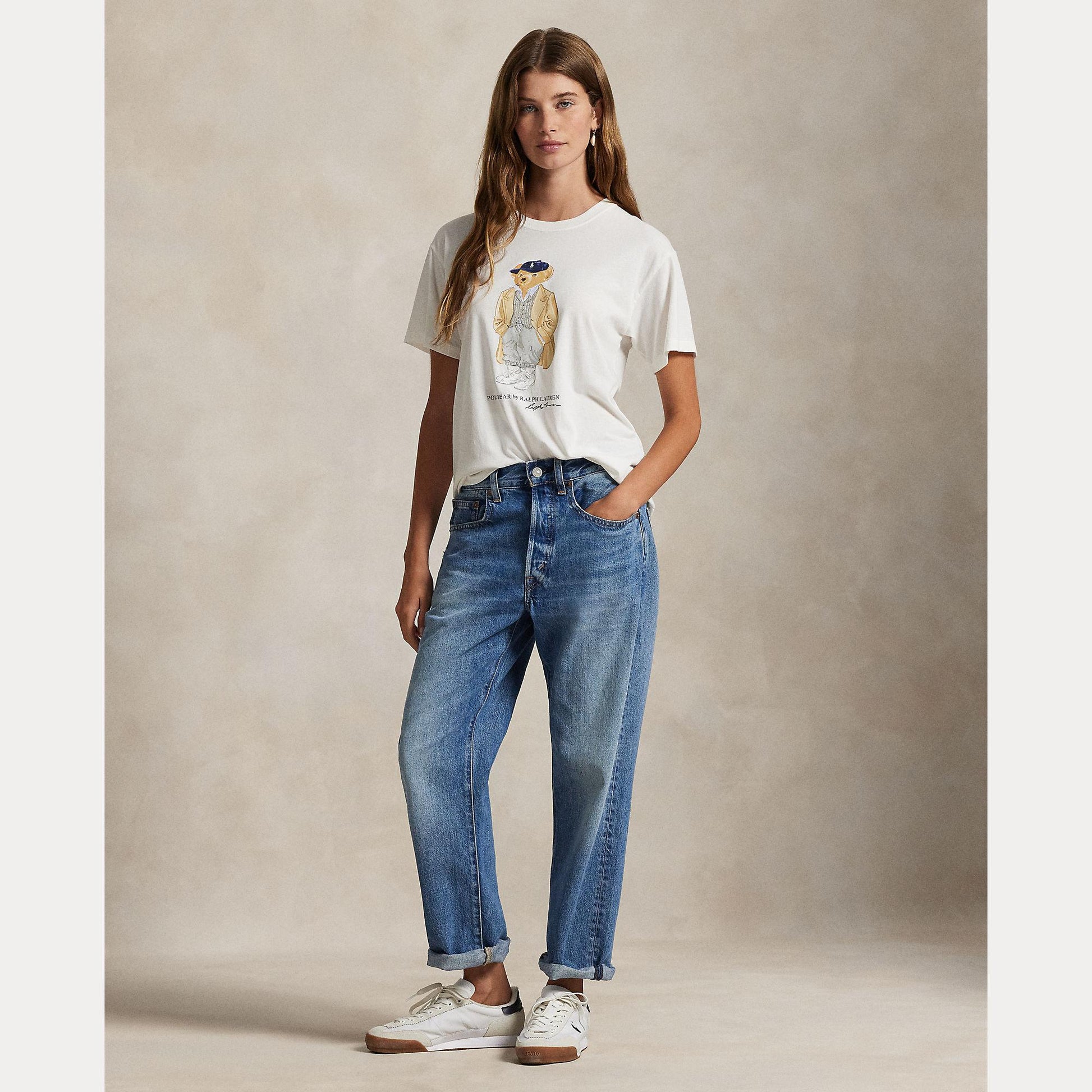 t-shirt orso Polo 211-971752 001 RALPH LAUREN POLO 