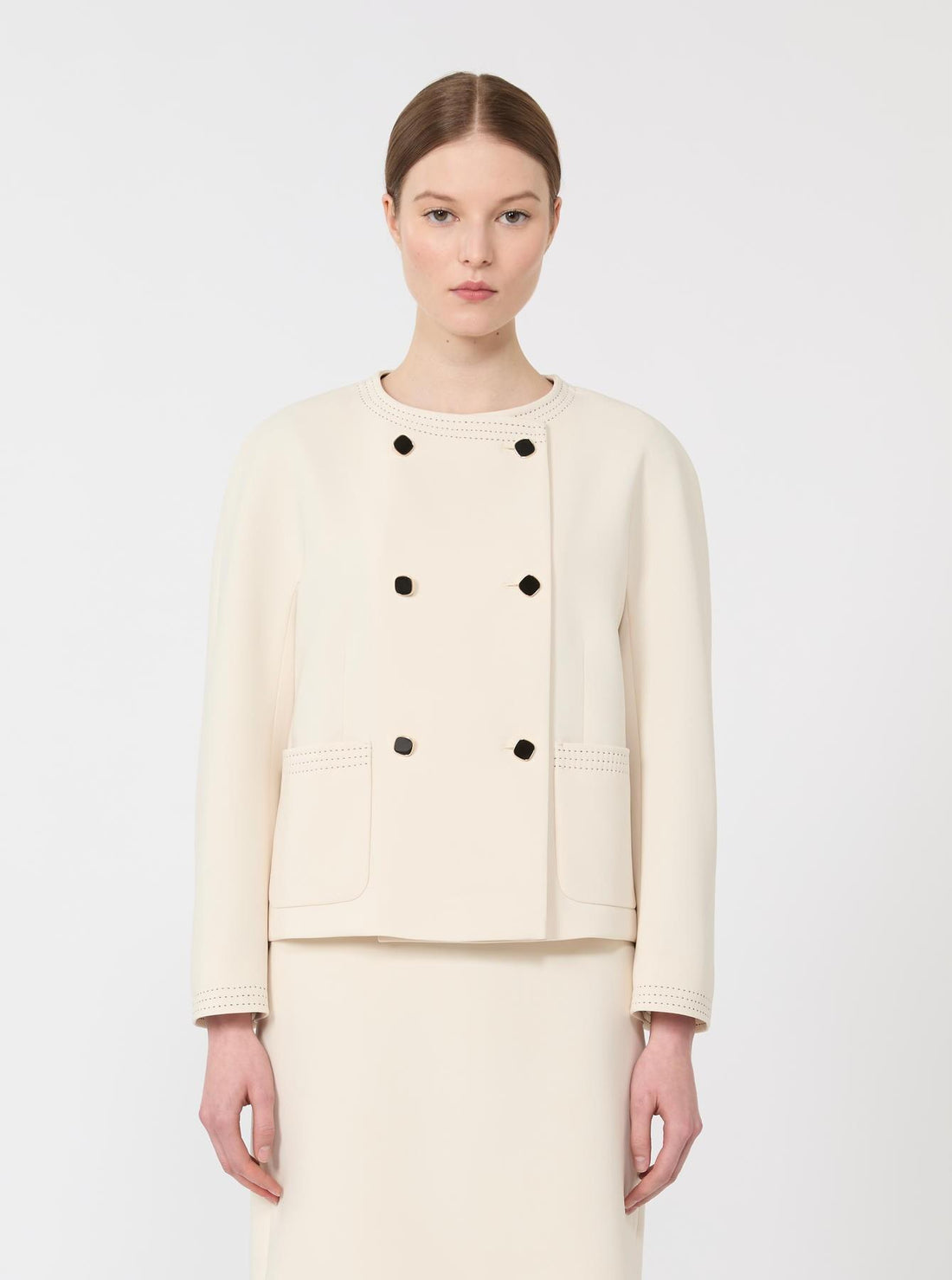 giacca corta doppiopetto MSTOMBROSA 060 MAXMARA STUDIO 