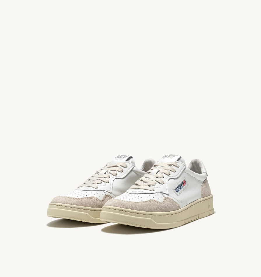 sneakers in pelle autry AULMLS33 WHITE AUTRY 
