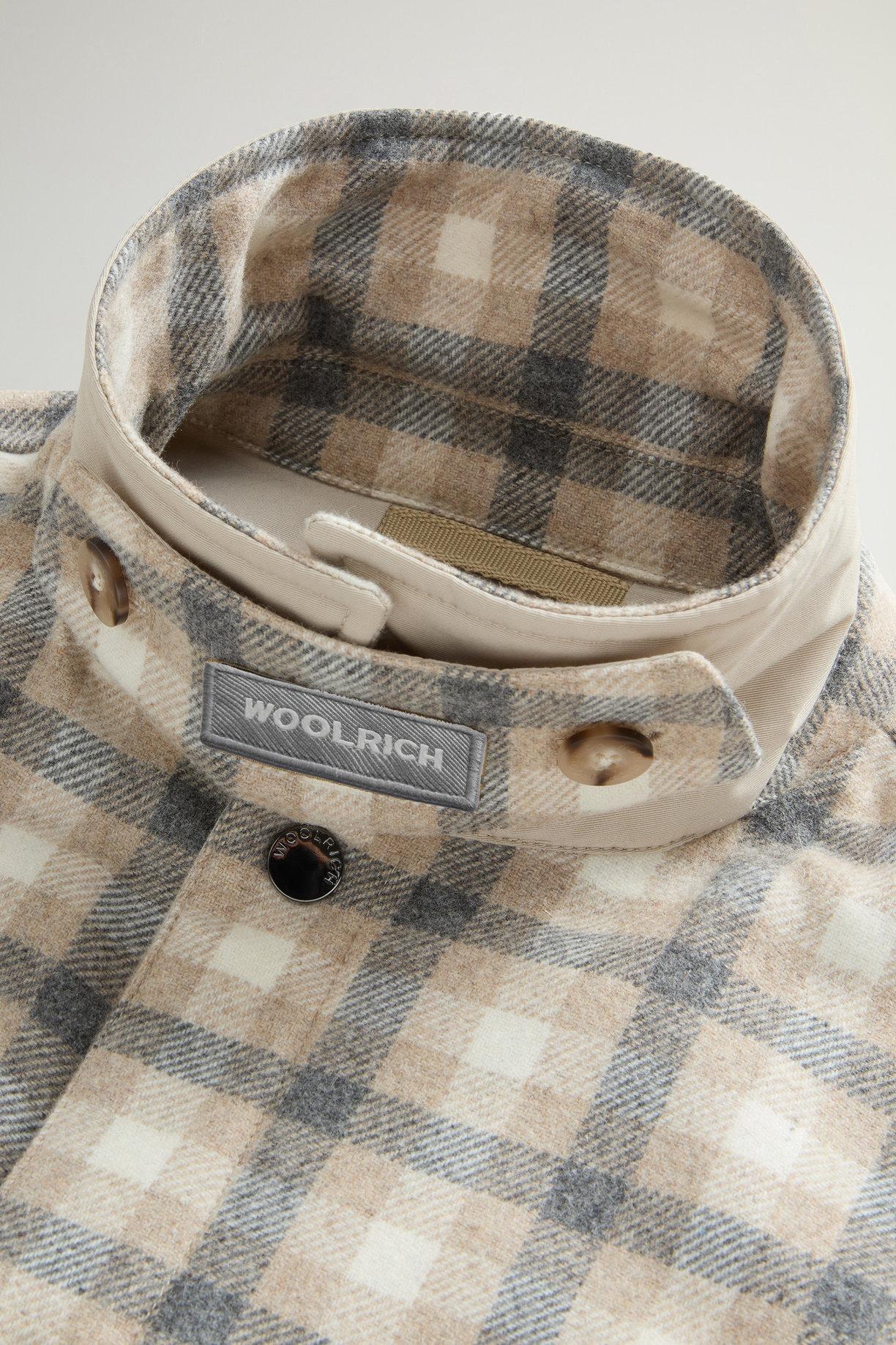 giacca a camicia alaskan check CFWOOS2018MRUT3046 8918 WOOLRICH 