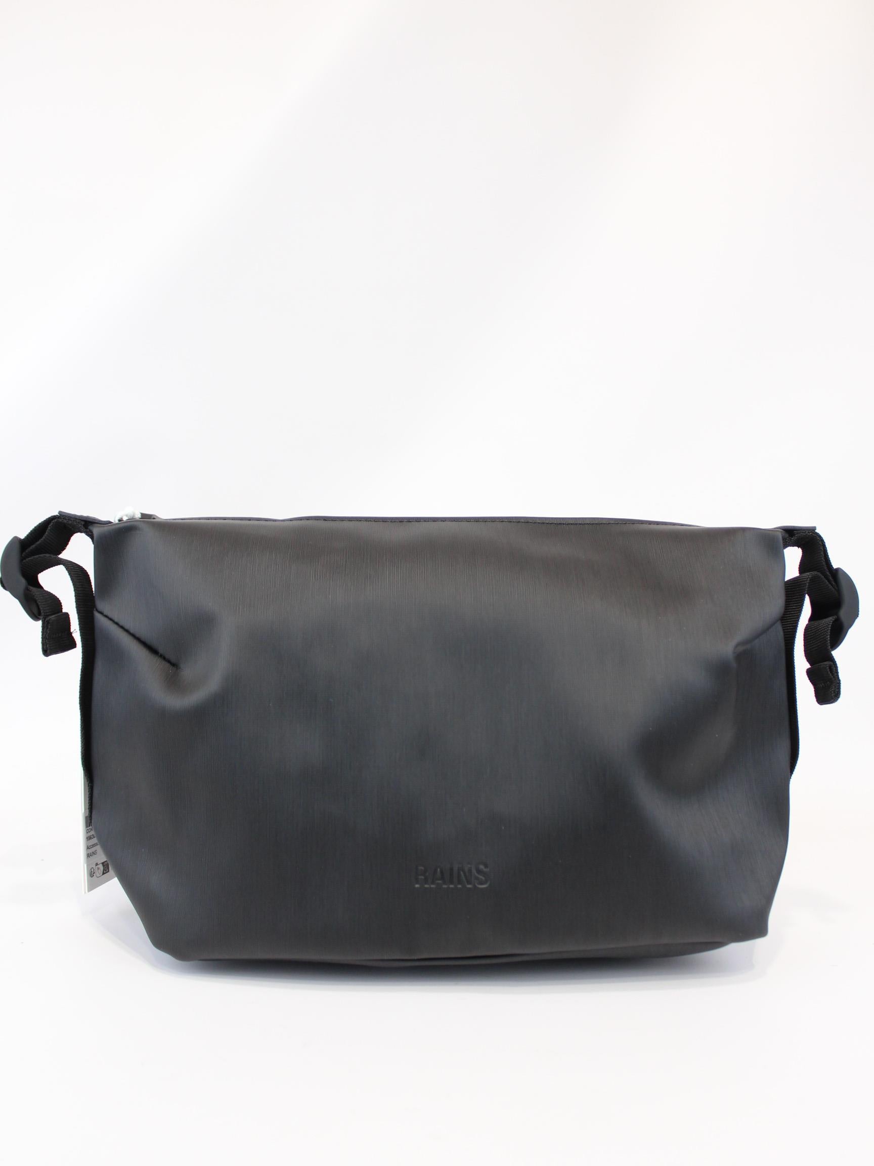 pochette hilo wash bag 15630 BLACK GRAIN RAINS 